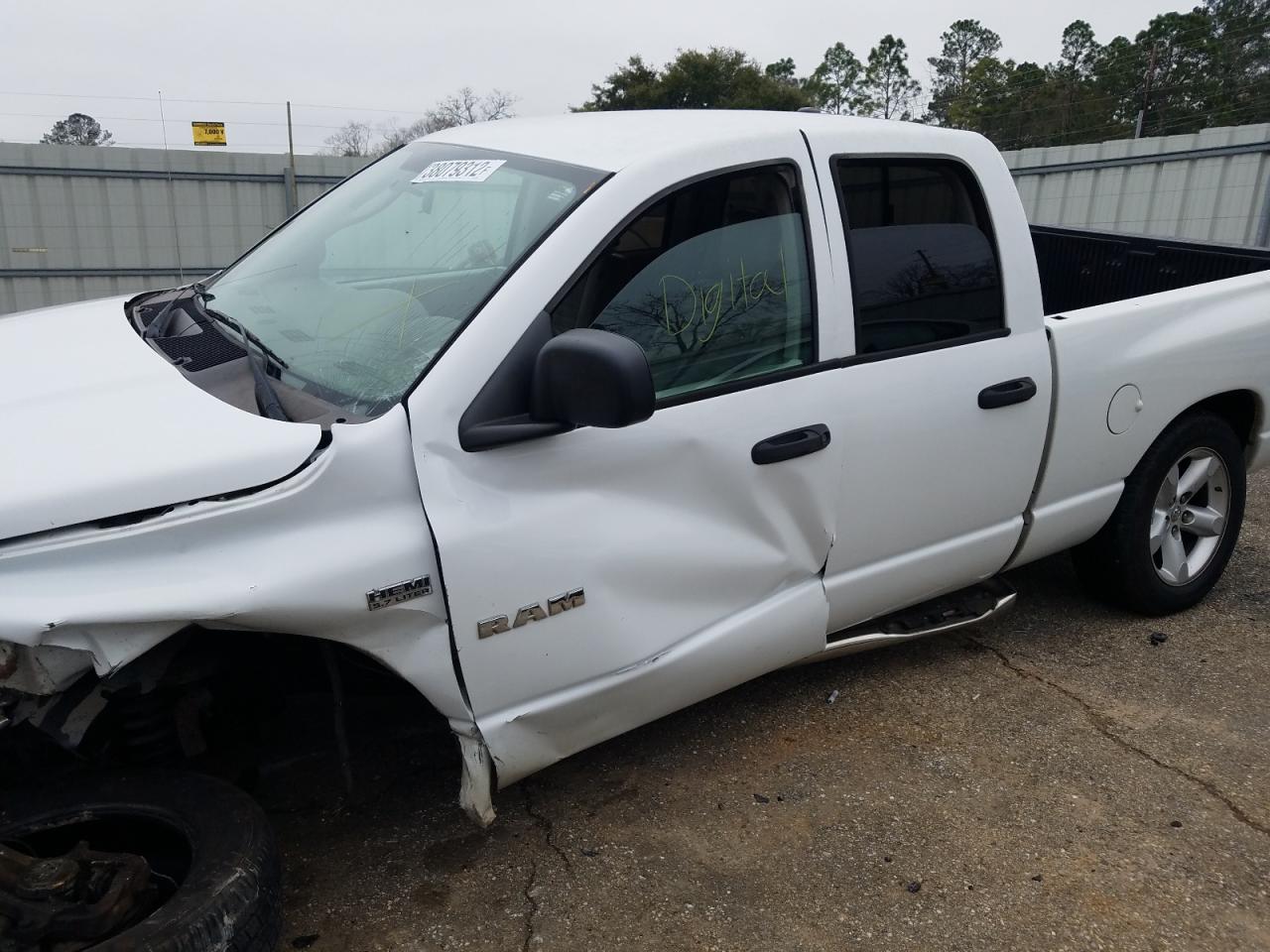 Photo 10 from auction – 2008 DODGE RAM 1500 S with VIN 1D7HU18258S503290