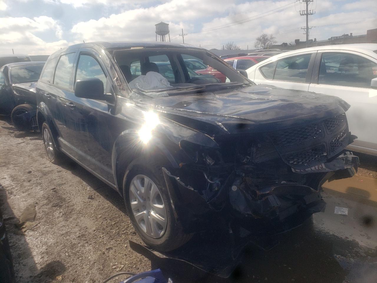 DODGE JOURNEY SE 2015 with VIN 3C4PDCAB8FT565466 - Photo from auction