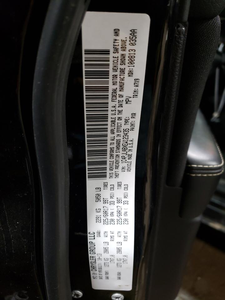 Photo 10 from auction – 2014 JEEP CHEROKEE S with VIN 1C4PJLABXEW123435