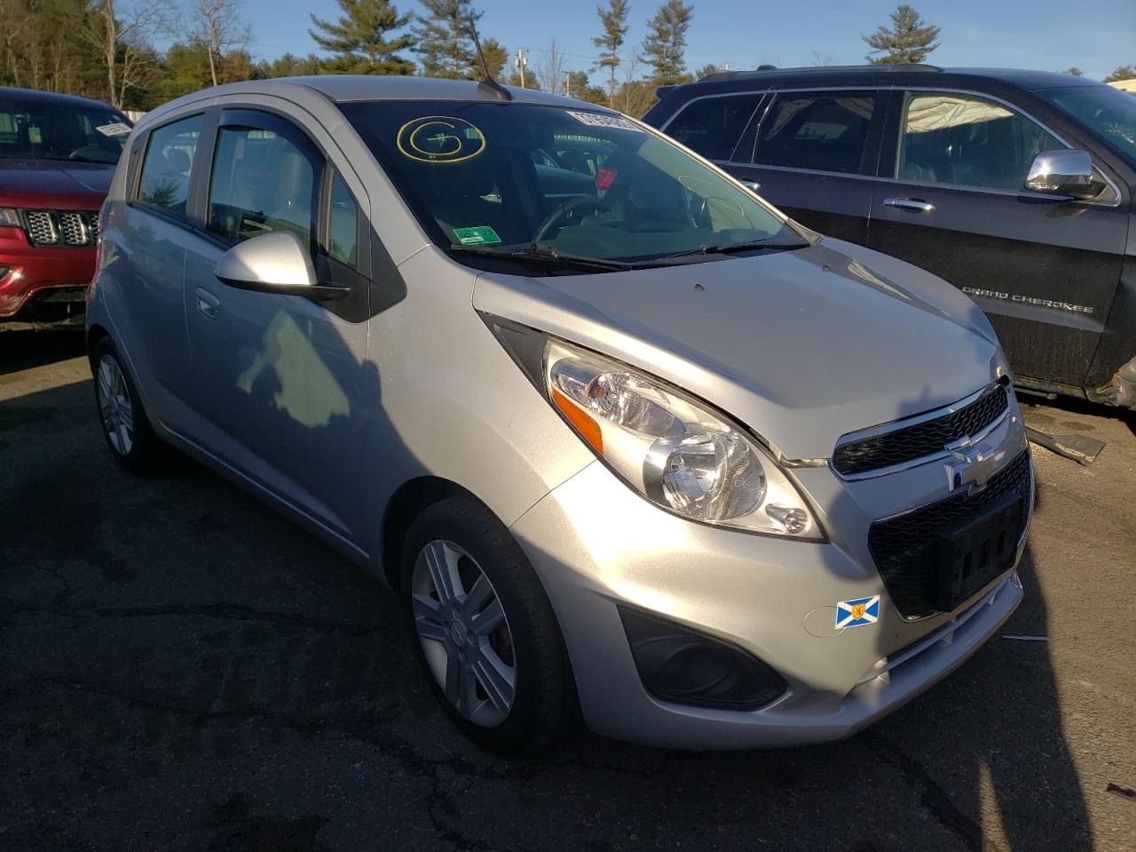 CHEVROLET SPARK 1LT 2013 with VIN KL8CD6S97DC502873 - Photo from auction