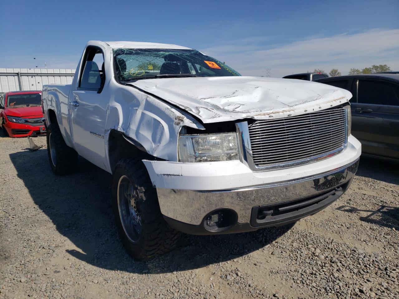 GMC NEW SIERRA 2007 with VIN 1GTEK14C27Z542023 - Photo from auction