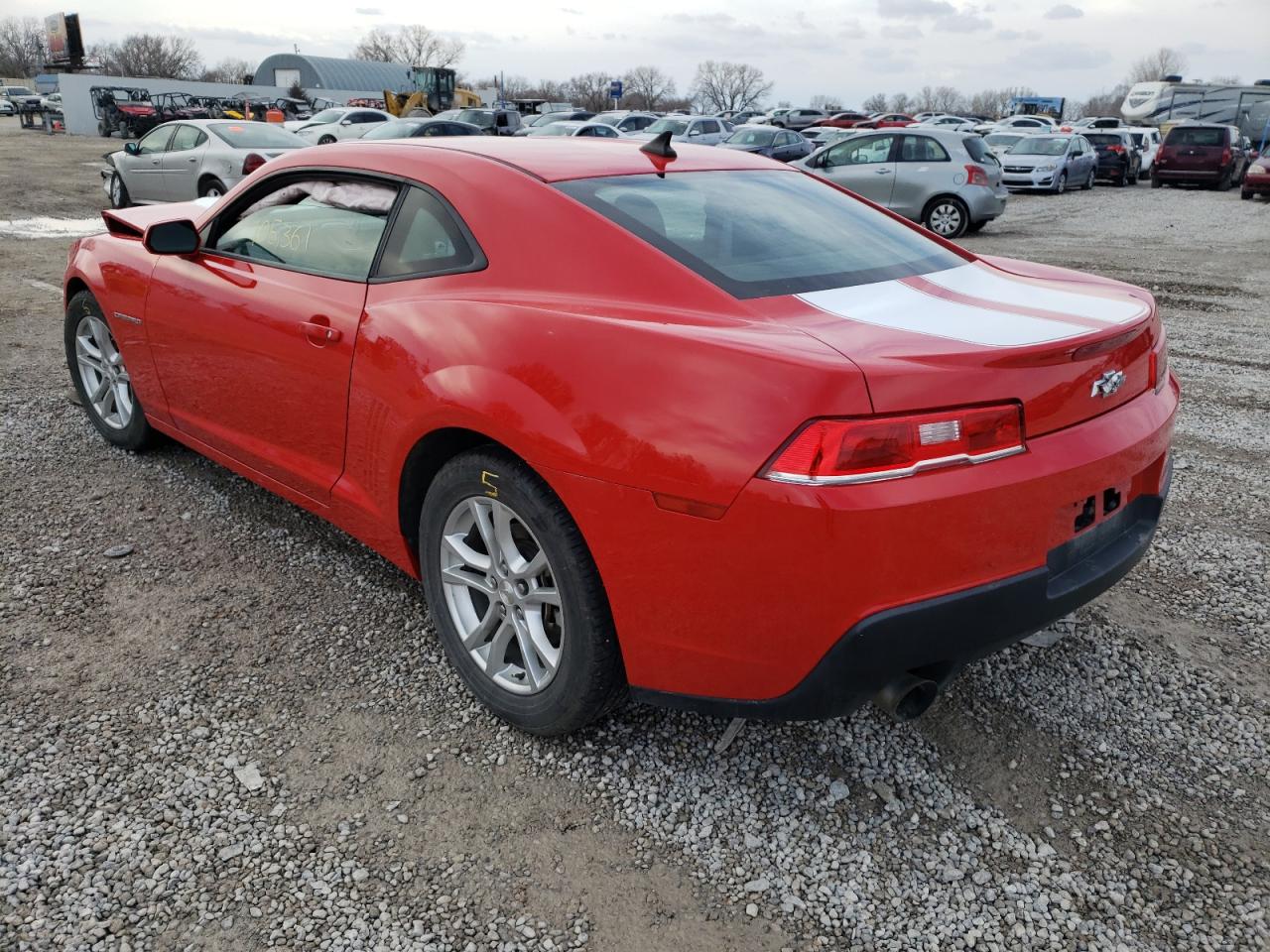 Photo 3 from auction – 2015 CHEVROLET CAMARO LS with VIN 2G1FB1E33F9185908