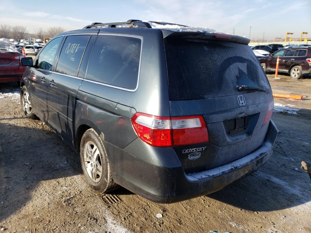 Photo 3 from auction – 2006 HONDA ODYSSEY EX with VIN 5FNRL38476B021400