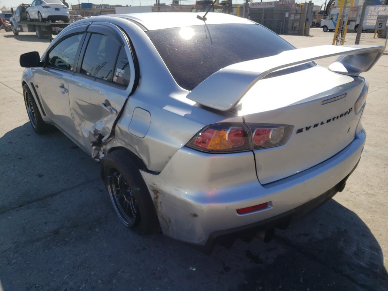 Photo 3 from auction – 2010 MITSUBISHI LANCER EVO with VIN JA32W8FV3AU014895