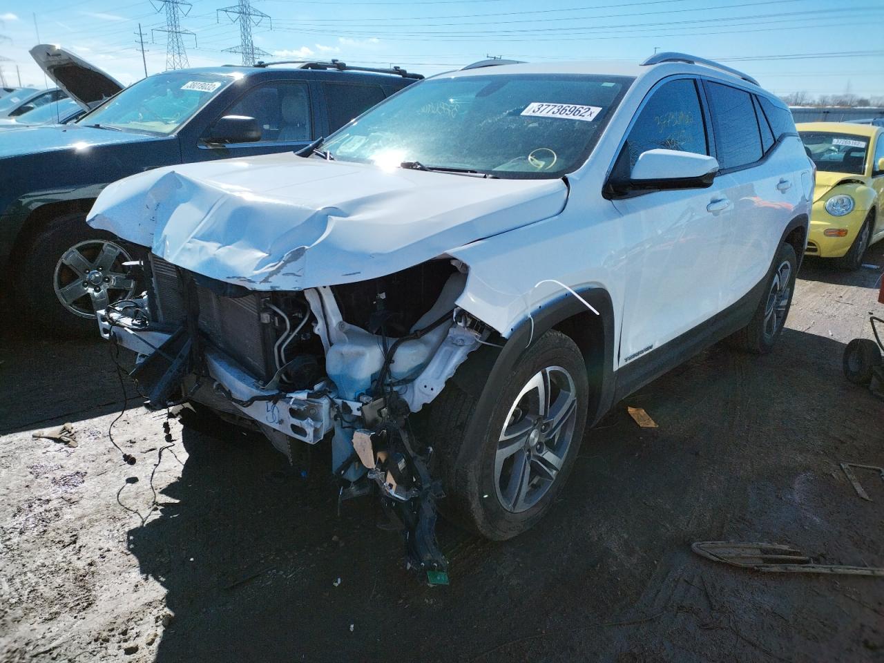 Photo 2 from auction – 2019 GMC TERRAIN SL with VIN 3GKALPEV2KL287392