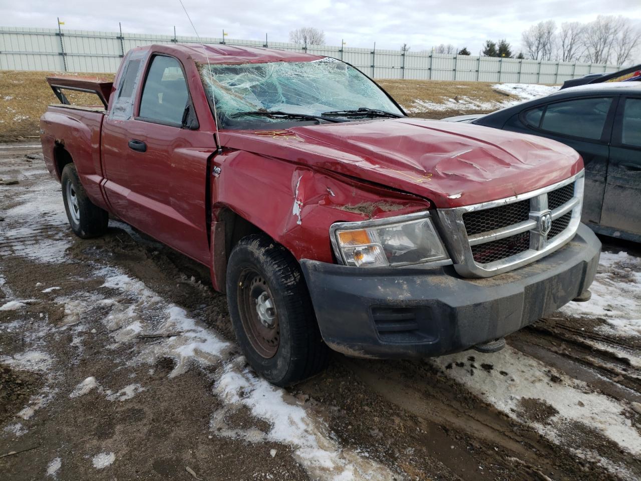 DODGE DAKOTA ST 2009 with VIN 1D7HW22P99S768896 - Photo from auction