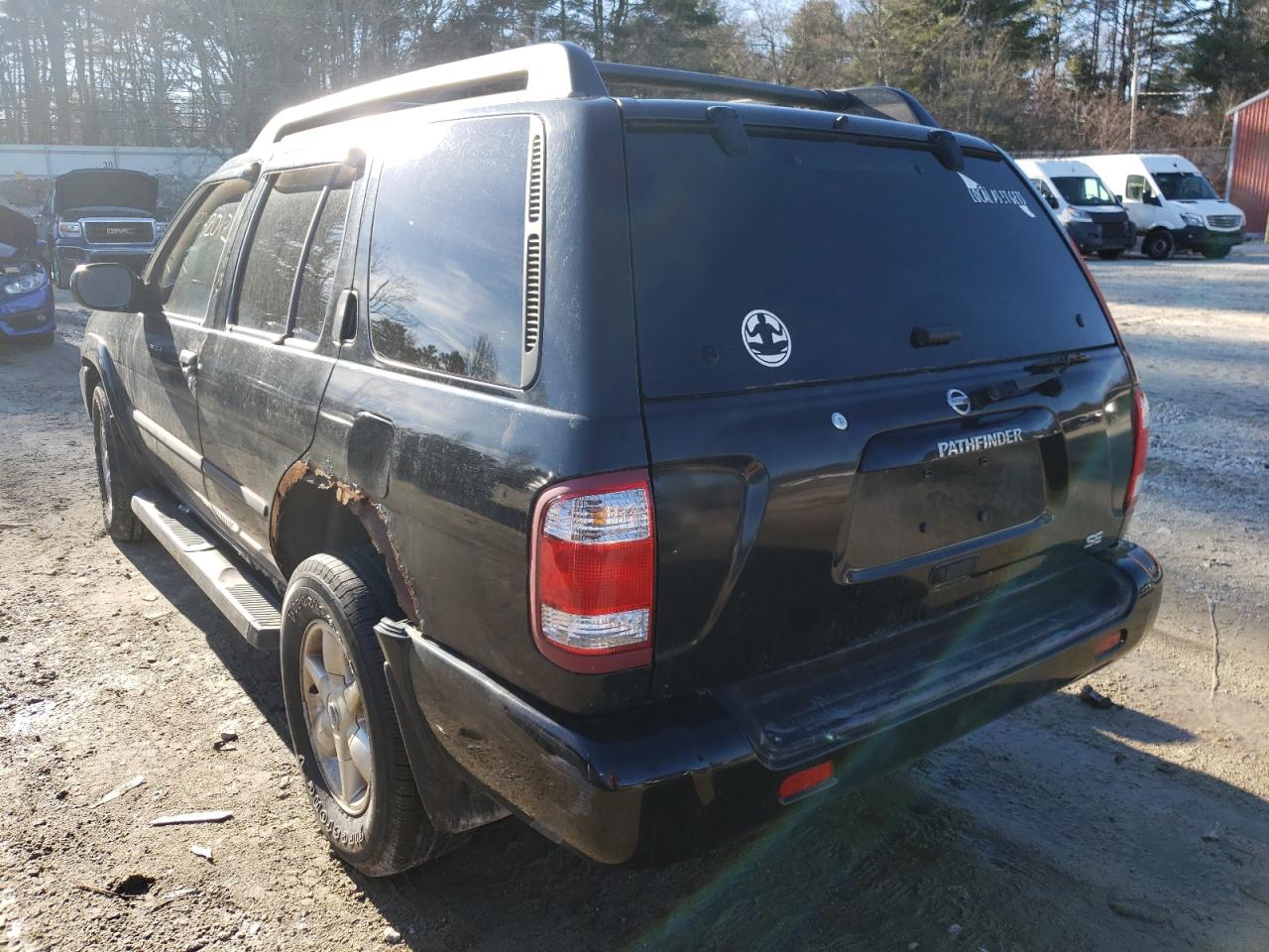 Photo 3 from auction – 2002 NISSAN PATHFINDER with VIN JN8DR09YX2W744810