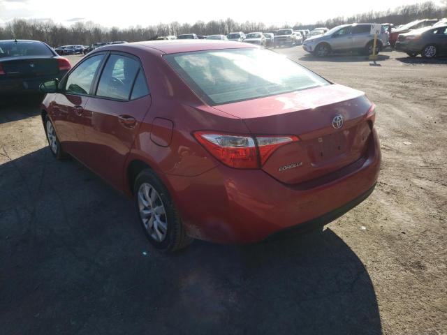 Photo 3 from auction – 2014 TOYOTA COROLLA L with VIN 2T1BURHE3EC110958