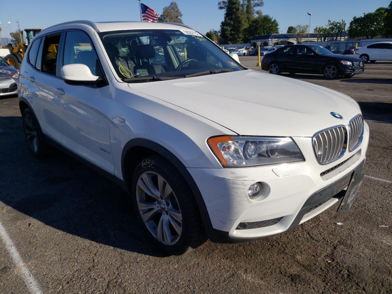 BMW X3 XDRIVE3 2014 with VIN 5UXWX7C59E0E75144 - Photo from auction