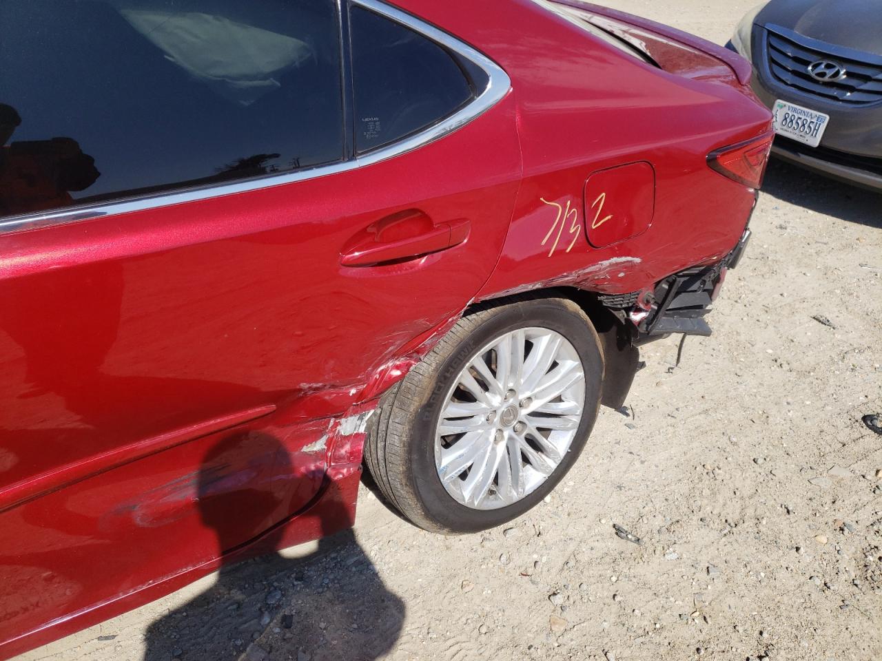 Photo 9 from auction – 2014 LEXUS ES 350 with VIN JTHBK1GG0E2123285