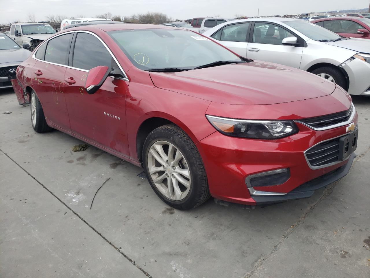 CHEVROLET MALIBU LT 2016 with VIN 1G1ZE5ST4GF233280 - Photo from auction