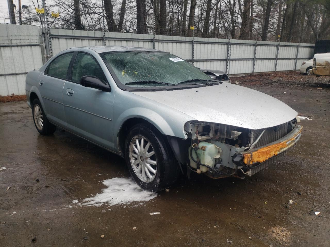 CHRYSLER SEBRING LX 2003 with VIN 1C3EL46X53N503205 - Photo from auction