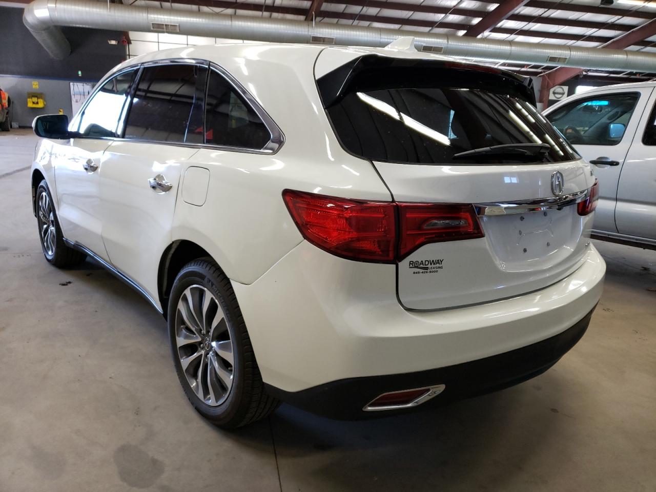 Photo 3 from auction – 2016 ACURA MDX TECHNO with VIN 5FRYD4H65GB049051