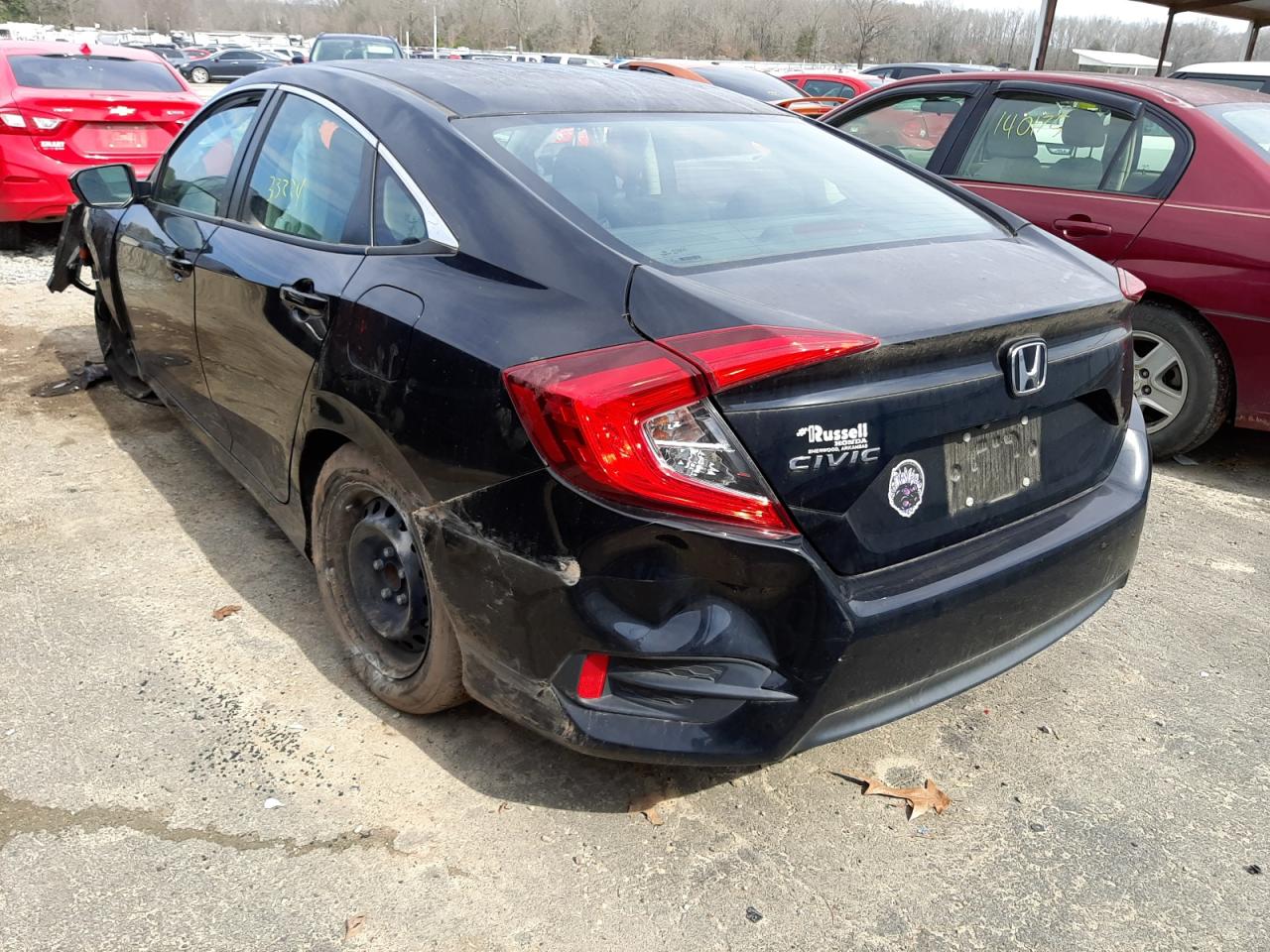 Photo 3 from auction – 2018 HONDA CIVIC LX with VIN 2HGFC2F56JH598660