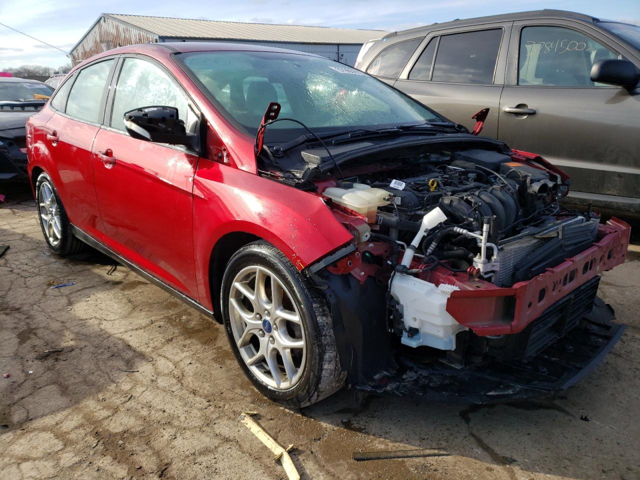FORD FOCUS SE 2015 with VIN 1FADP3F20FL210098 - Photo from auction