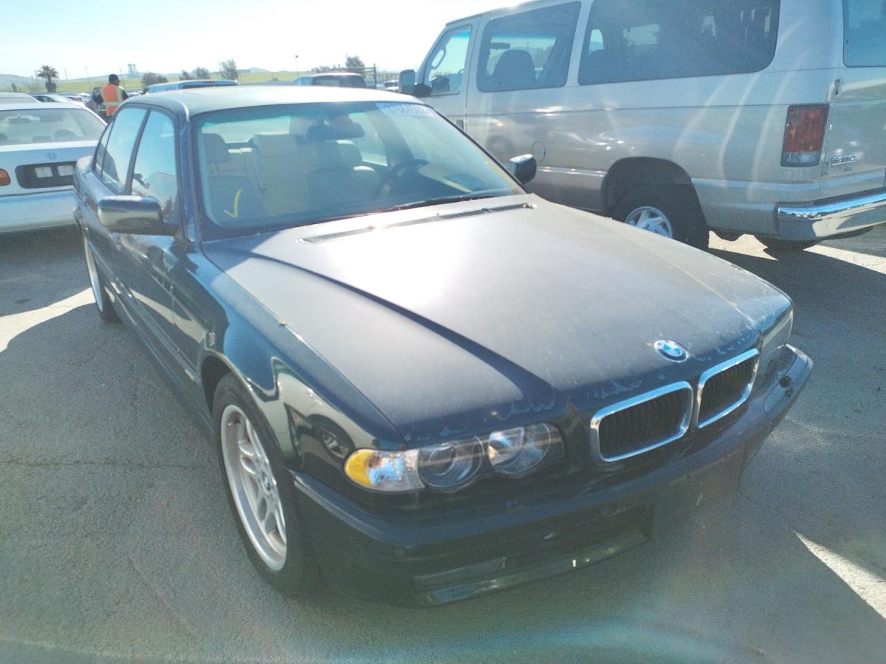 BMW 740 IL 2001 with VIN WBAGH83471DP30676 - Photo from auction