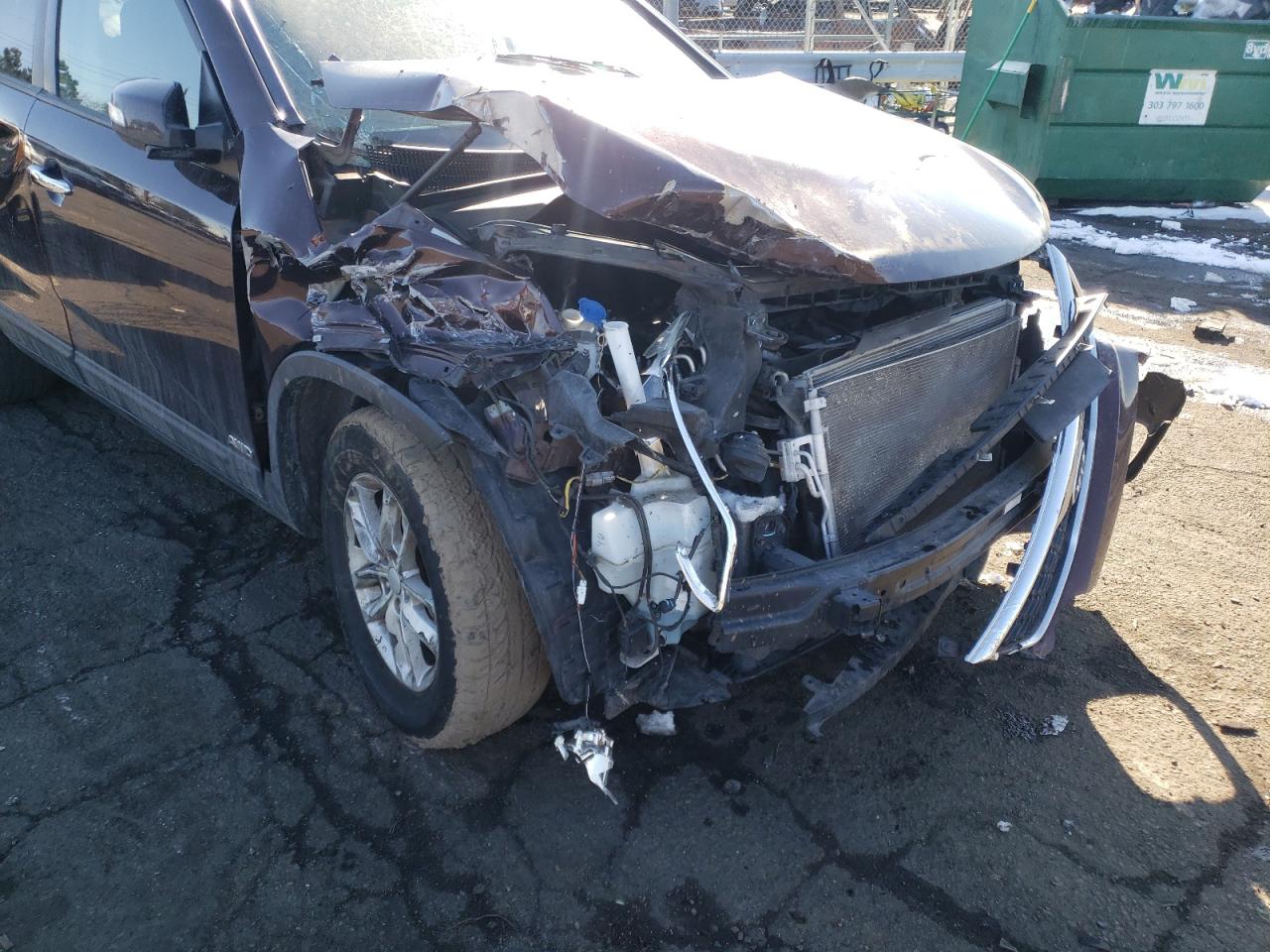 Photo 9 from auction – 2014 KIA SORENTO LX with VIN 5XYKTCA68EG483940