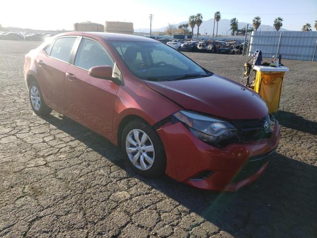 TOYOTA COROLLA L 2015 with VIN 5YFBURHE4FP223125 - Photo from auction