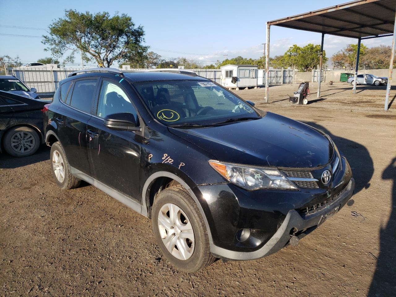 TOYOTA RAV4 LE 2015 with VIN 2T3ZFREV3FW225158 - Photo from auction
