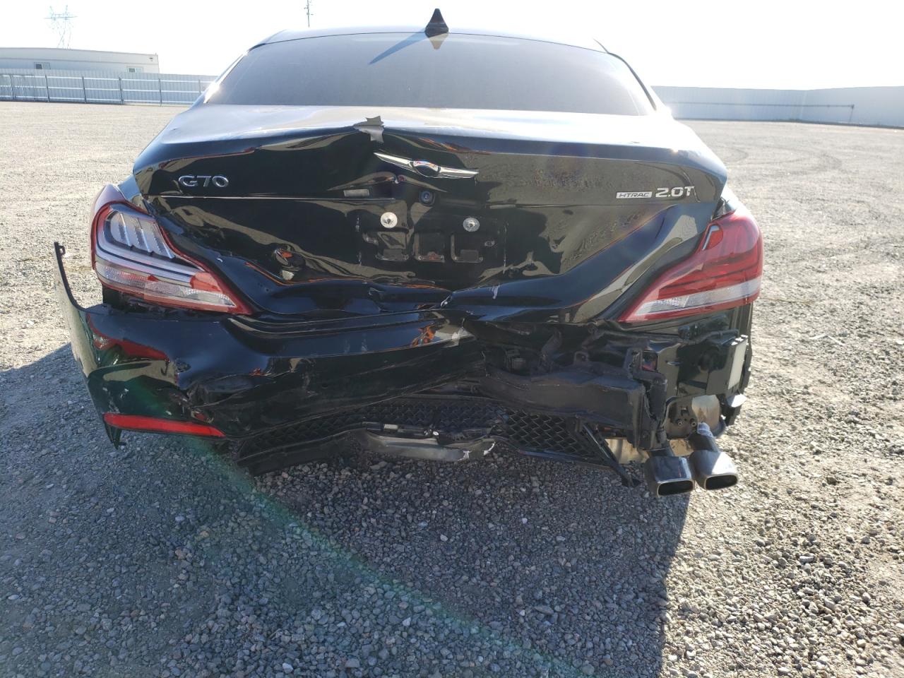 Photo 9 from auction – 2020 GENESIS G70 ELITE with VIN KMTG34LA2LU060068