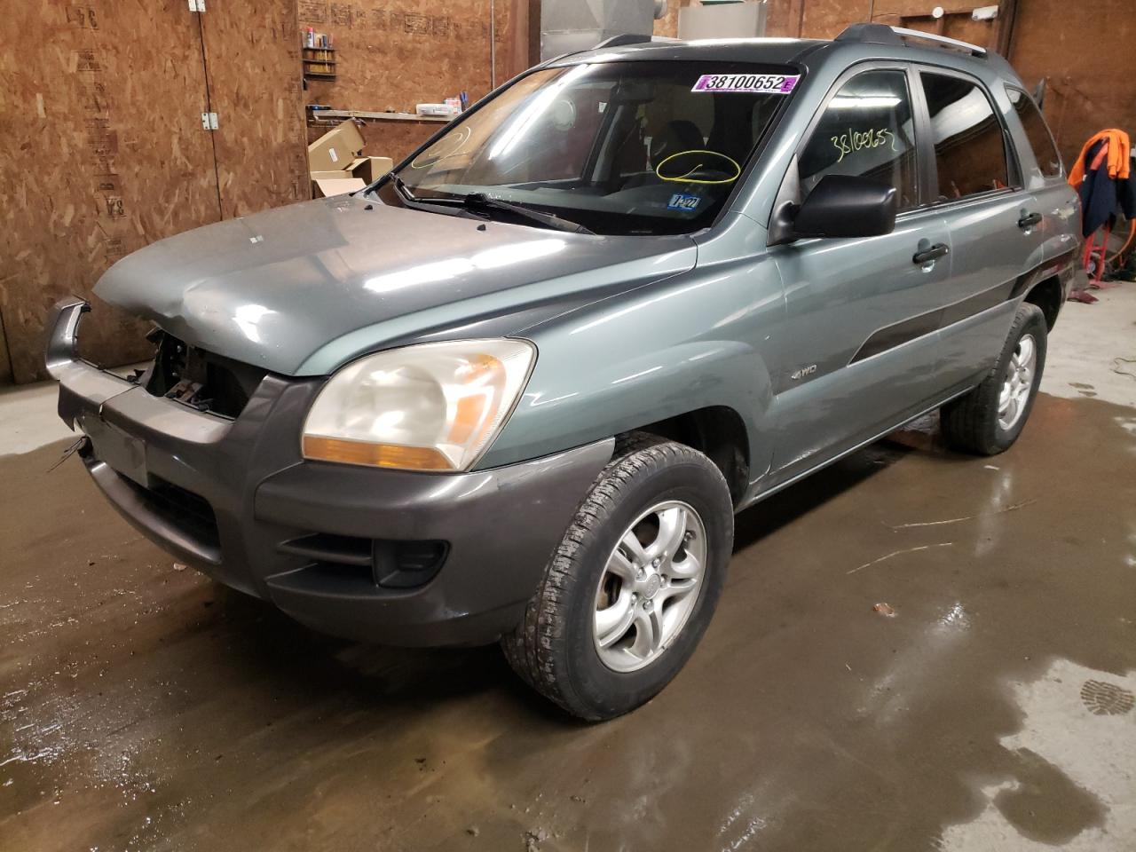 Photo 2 from auction – 2008 KIA SPORTAGE E with VIN KNDJE723887454909