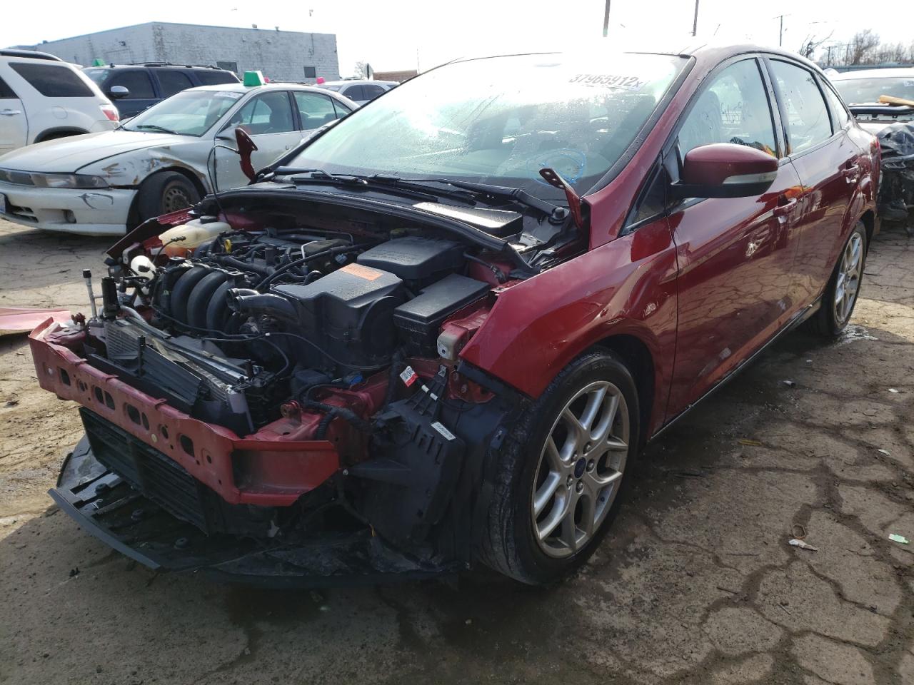 Photo 2 from auction – 2015 FORD FOCUS SE with VIN 1FADP3F20FL210098
