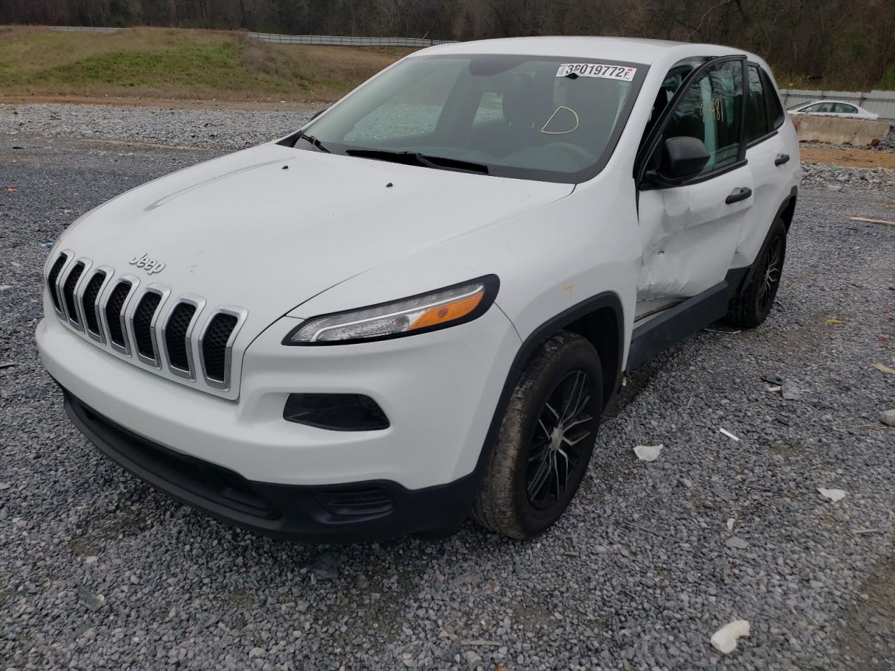 Photo 2 from auction – 2014 JEEP CHEROKEE S with VIN 1C4PJLAB1EW104546