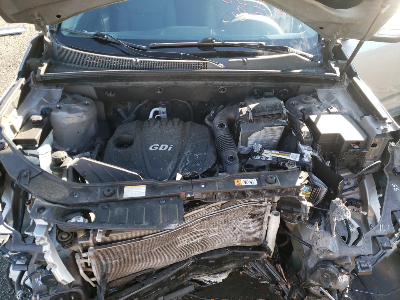 Photo 7 from auction – 2013 KIA SORENTO LX with VIN 5XYKT3A62DG400520