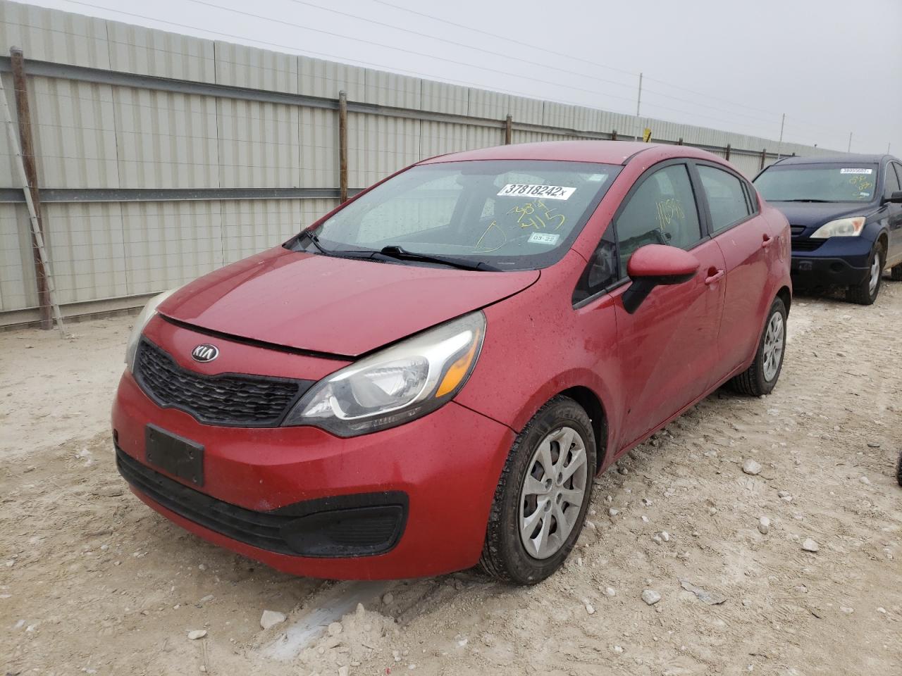 Photo 2 from auction – 2014 KIA RIO LX with VIN KNADM4A37E6384415