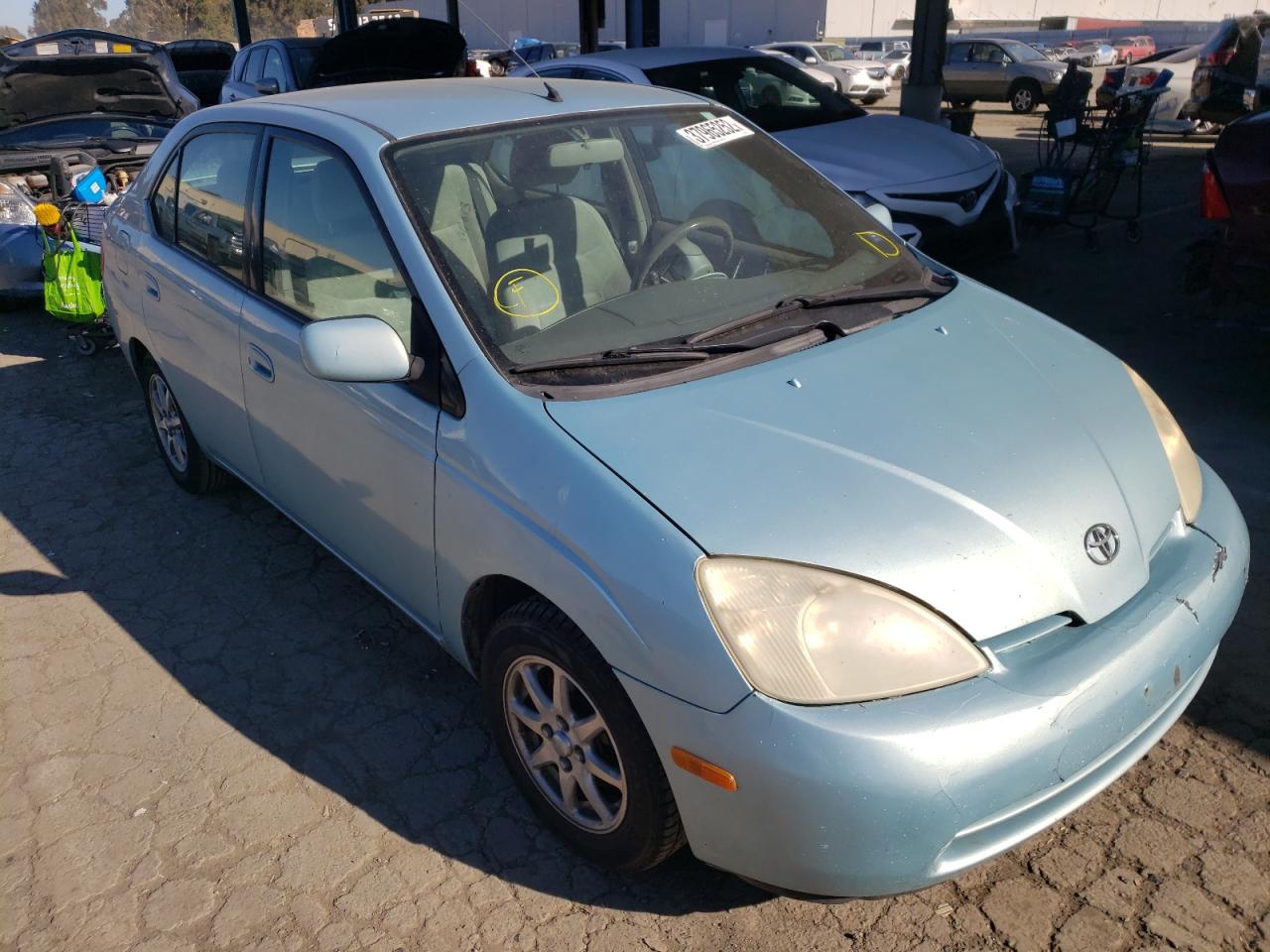 TOYOTA PRIUS 2003 with VIN JT2BK18U530088668 - Photo from auction