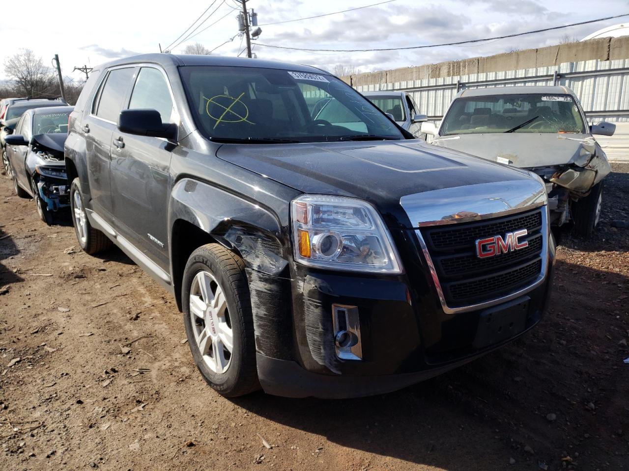 GMC TERRAIN SL 2014 with VIN 2GKALMEK6E6333688 - Photo from auction