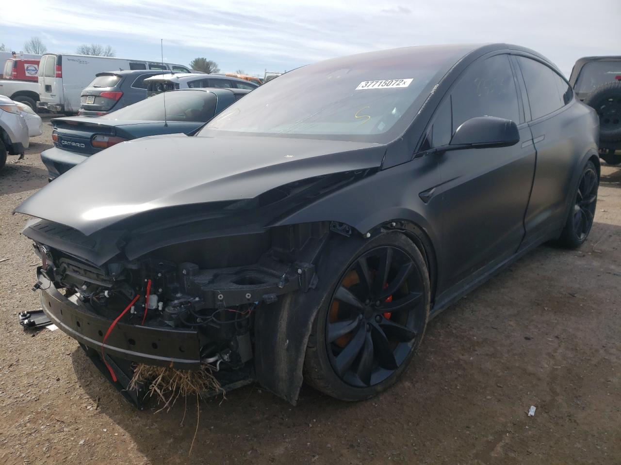Photo 2 from auction – 2019 TESLA MODEL X with VIN 5YJXCDE49KF191382