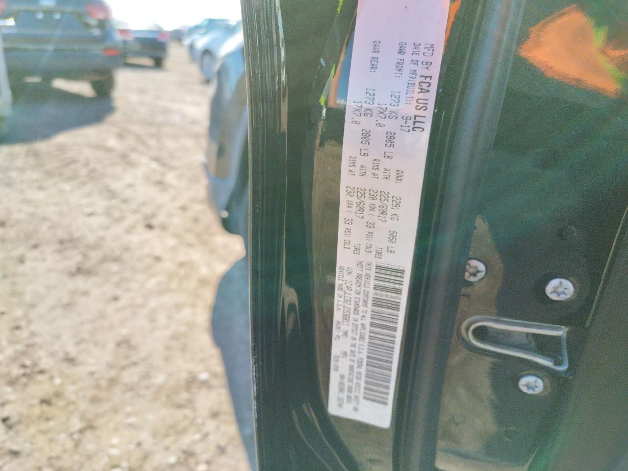 Photo 10 from auction – 2018 JEEP CHEROKEE L with VIN 1C4PJLCB2JD536811
