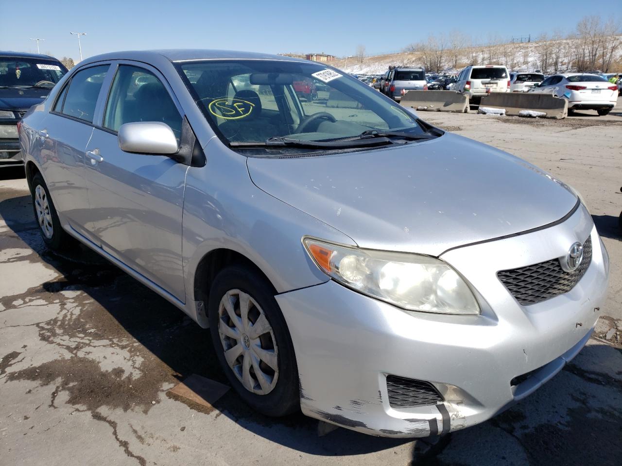 TOYOTA COROLLA BA 2009 with VIN JTDBL40E49J036736 - Photo from auction