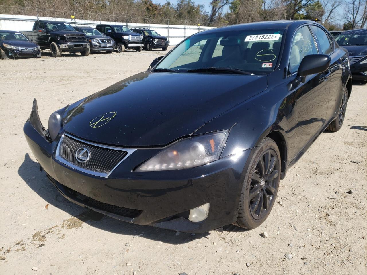 Photo 2 from auction – 2007 LEXUS IS 250 with VIN JTHCK262X75014222