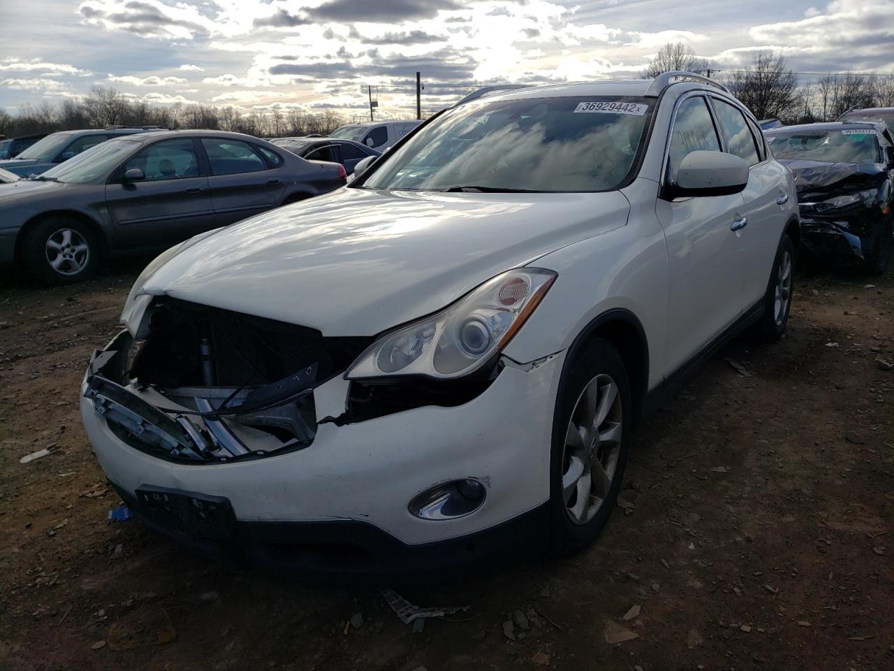 Photo 2 from auction – 2008 INFINITI EX35 BASE with VIN JNKAJ09F98M358337