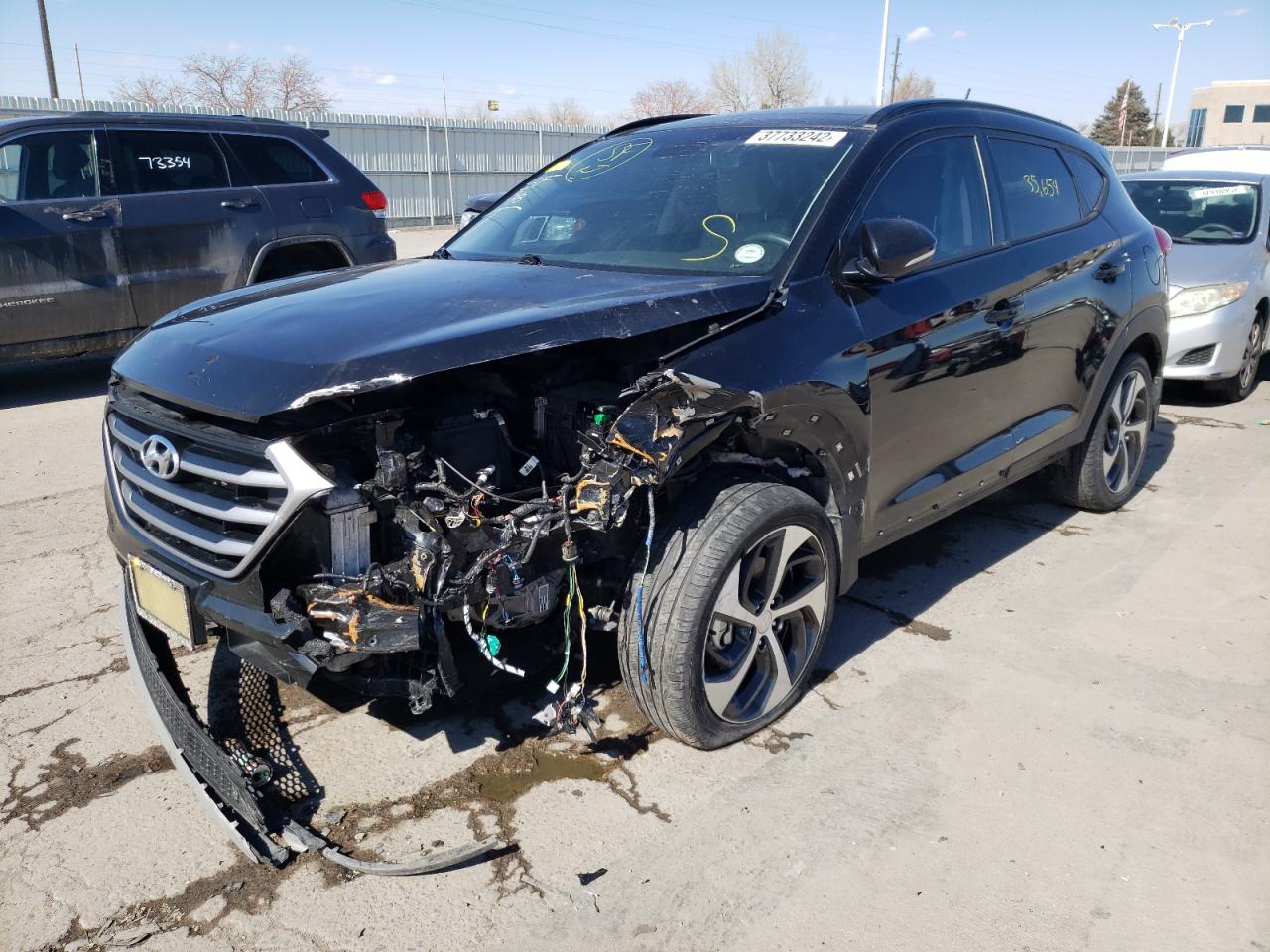Photo 2 from auction – 2017 HYUNDAI TUCSON LIM with VIN KM8J3CA24HU573609