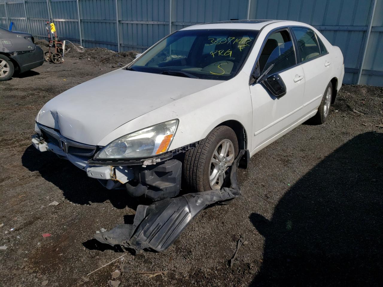 Photo 2 from auction – 2007 HONDA ACCORD EX with VIN 1HGCM56737A215364