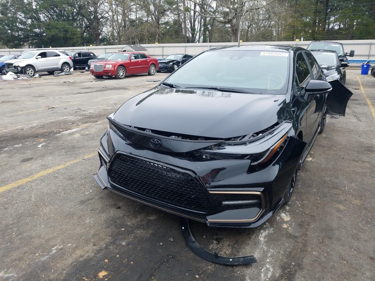 Photo 9 from auction – 2021 TOYOTA COROLLA SE with VIN 5YFM4MCE7MP076198