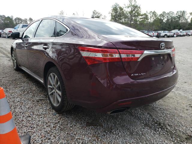 Photo 3 from auction – 2014 TOYOTA AVALON BAS with VIN 4T1BK1EB0EU085002