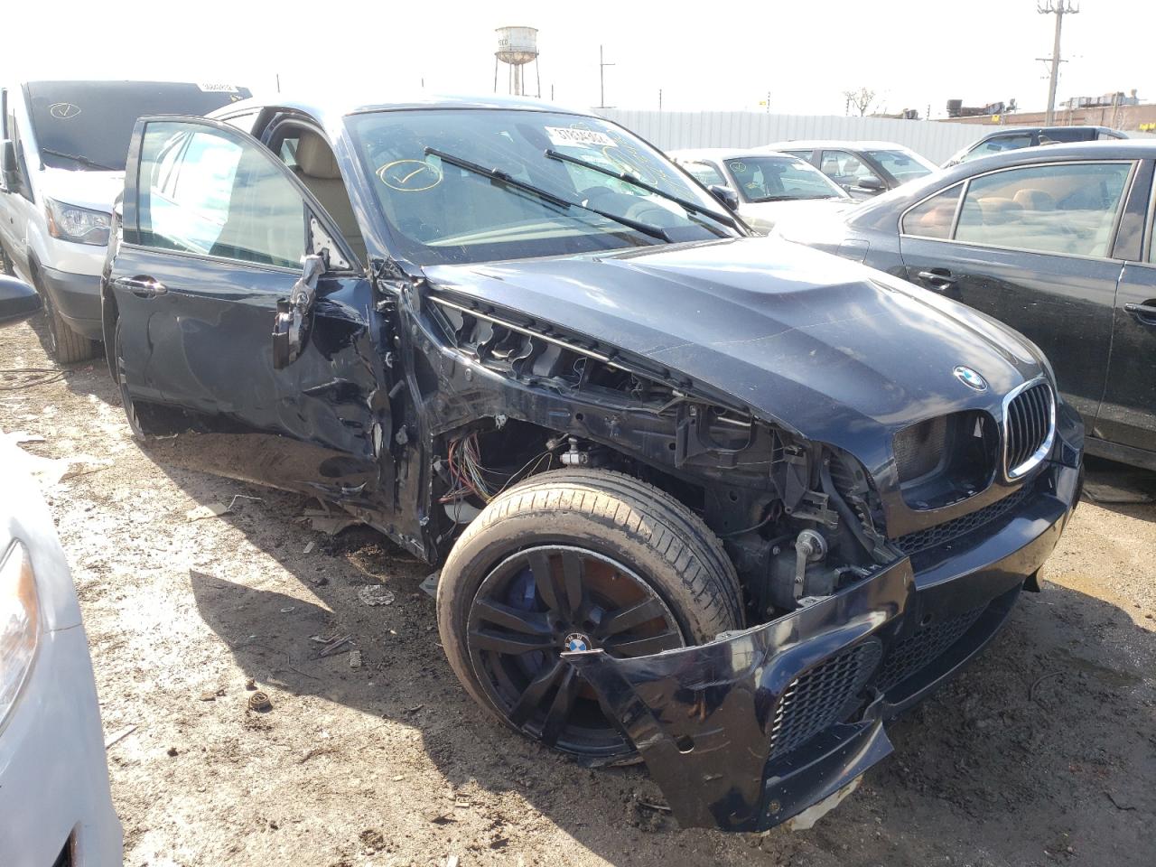 BMW X6 M 2013 with VIN 5YMGZ0C59DLL29724 - Photo from auction