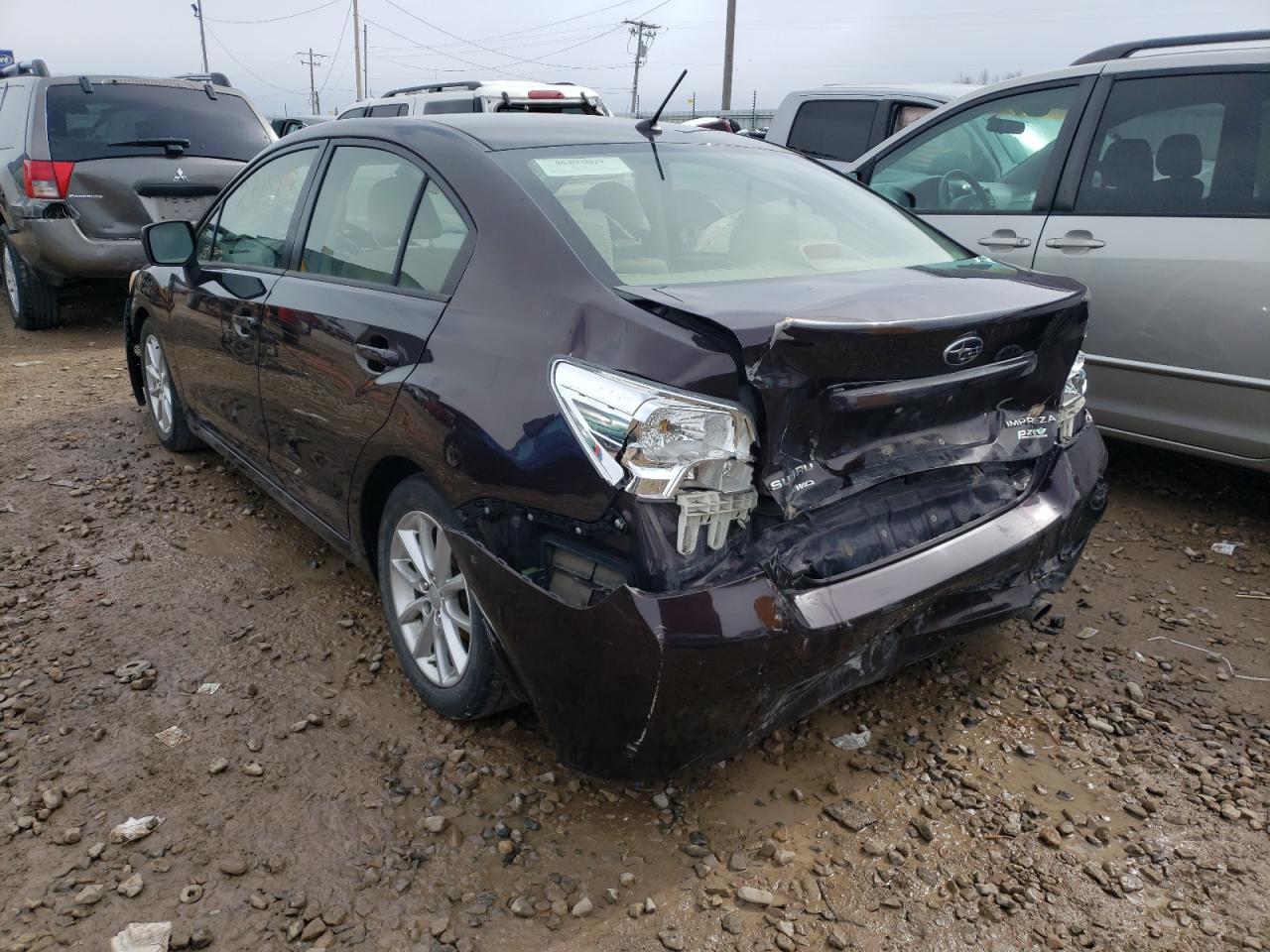 Photo 3 from auction – 2013 SUBARU IMPREZA PR with VIN JF1GJAC65DH018539