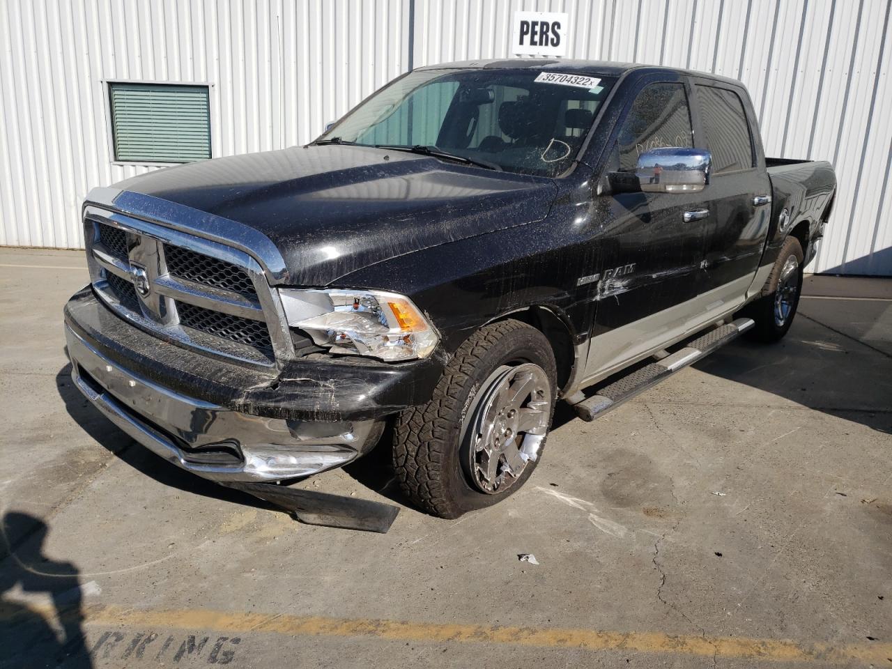 Photo 2 from auction – 2010 DODGE RAM 1500 with VIN 1D7RB1CT9AS101725