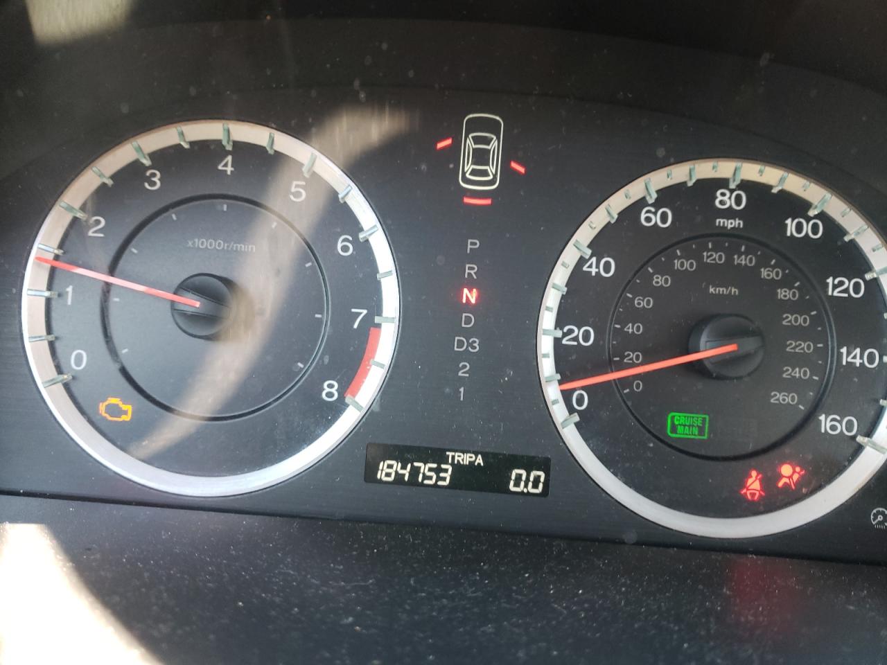 Photo 8 from auction – 2012 HONDA ACCORD EX with VIN 1HGCP2F76CA117770