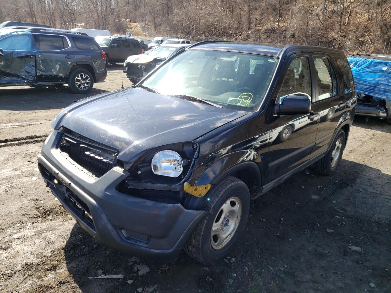 Photo 2 from auction – 2004 HONDA CR-V LX with VIN JHLRD77494C025791