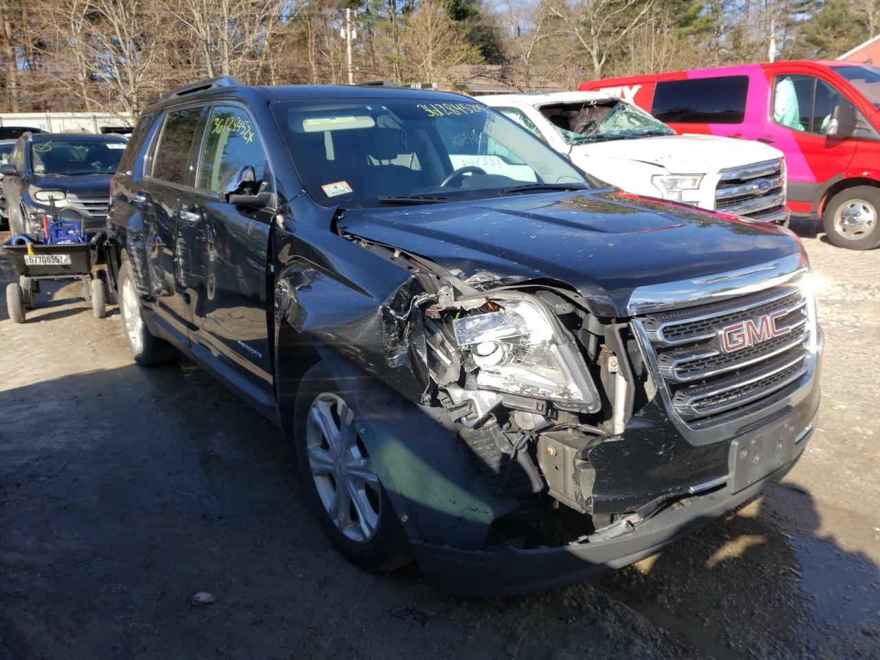 GMC TERRAIN SL 2016 with VIN 2GKFLUEK6G6125660 - Photo from auction
