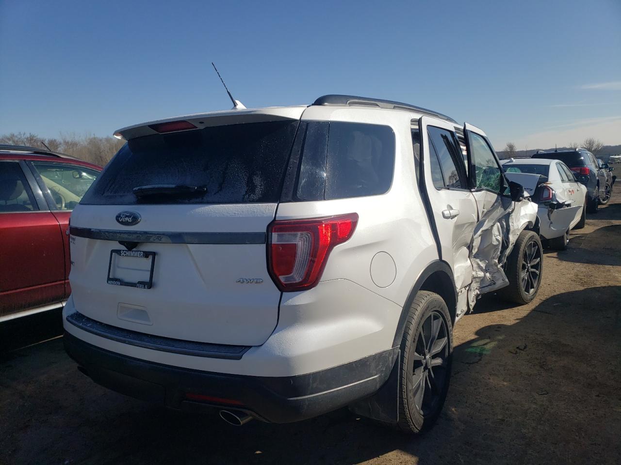 Photo 4 from auction – 2018 FORD EXPLORER X with VIN 1FM5K8D85JGC65581