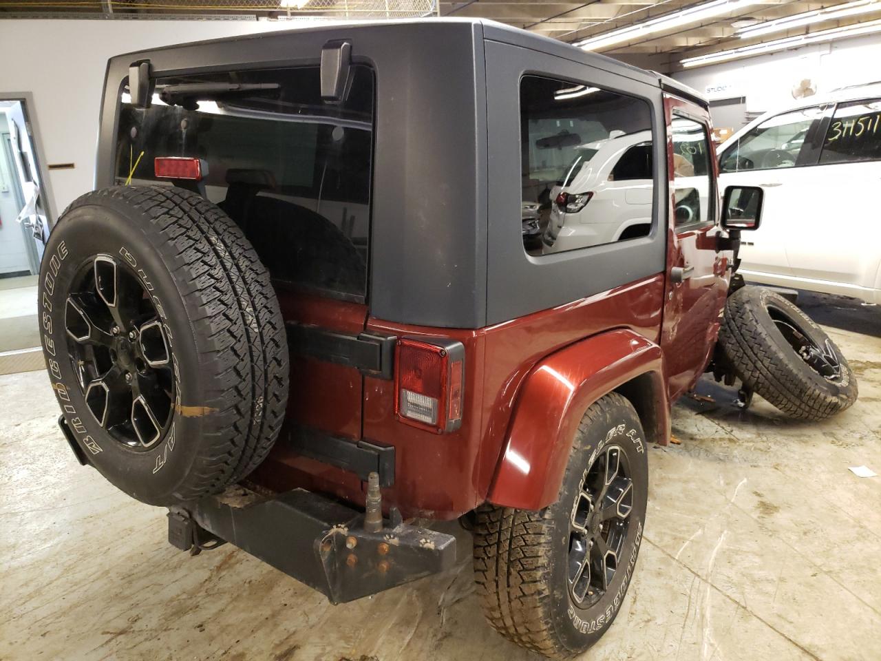Photo 4 from auction – 2008 JEEP WRANGLER S with VIN 1J4FA54108L606068
