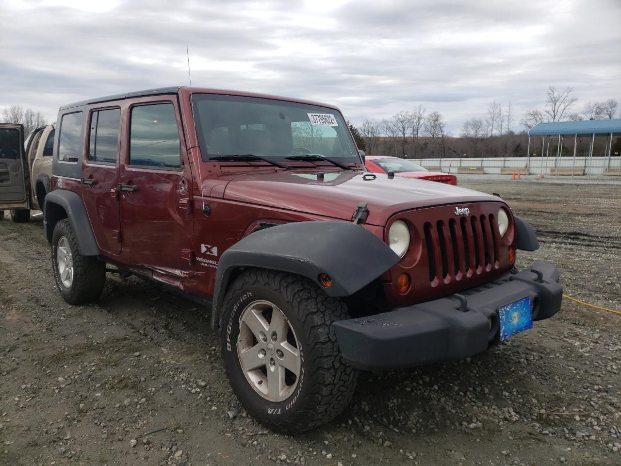 Photo 1 from auction – 2008 JEEP WRANGLER U with VIN 1J4GA39148L563193