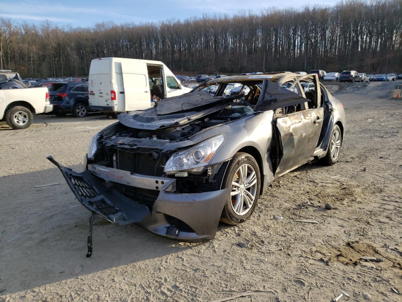 Photo 9 from auction – 2011 INFINITI G25 with VIN JN1DV6AR6BM650792